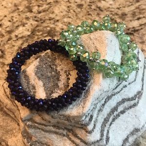 Beautiful Pair of Beaded Bracelets